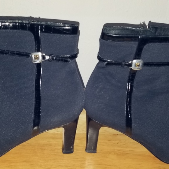 Brighton Regina 176 Black fabric ankle boot - Picture 14 of 16